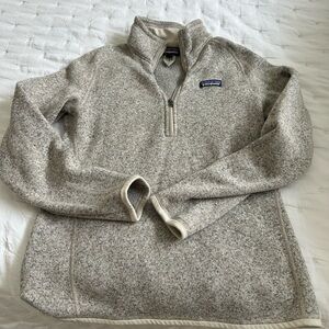 Patagonia Gray Quarter-Zip Sweatshirt